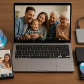 Family pic in dvd